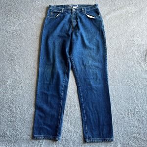 Vintage Gotcha Jeans Mens 38x34 (Ftis 36x33) Blue Dark Wash Relaxed Fit Skater